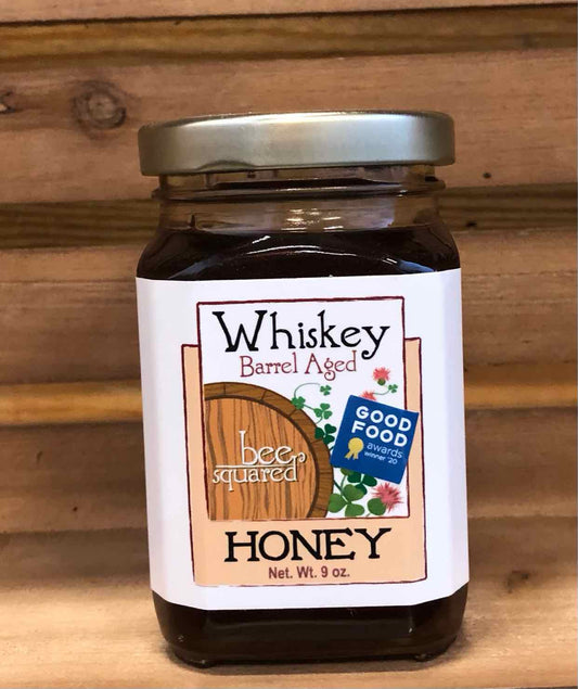 9oz Whiskey Barrel Aged Honey