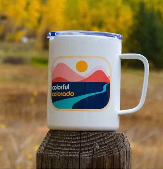 Travel Mug - Colorful Colorado