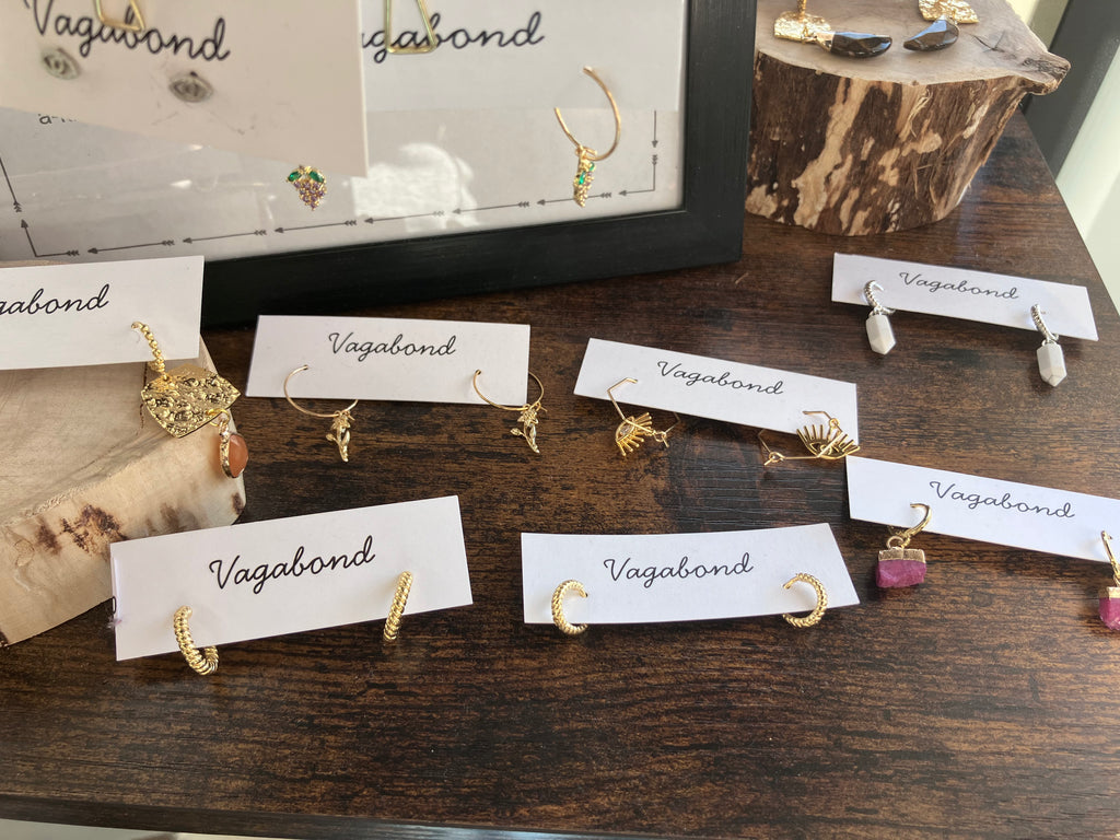 Gold-Plated Midi Hoops