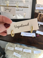 Gold-Plated Midi Hoops