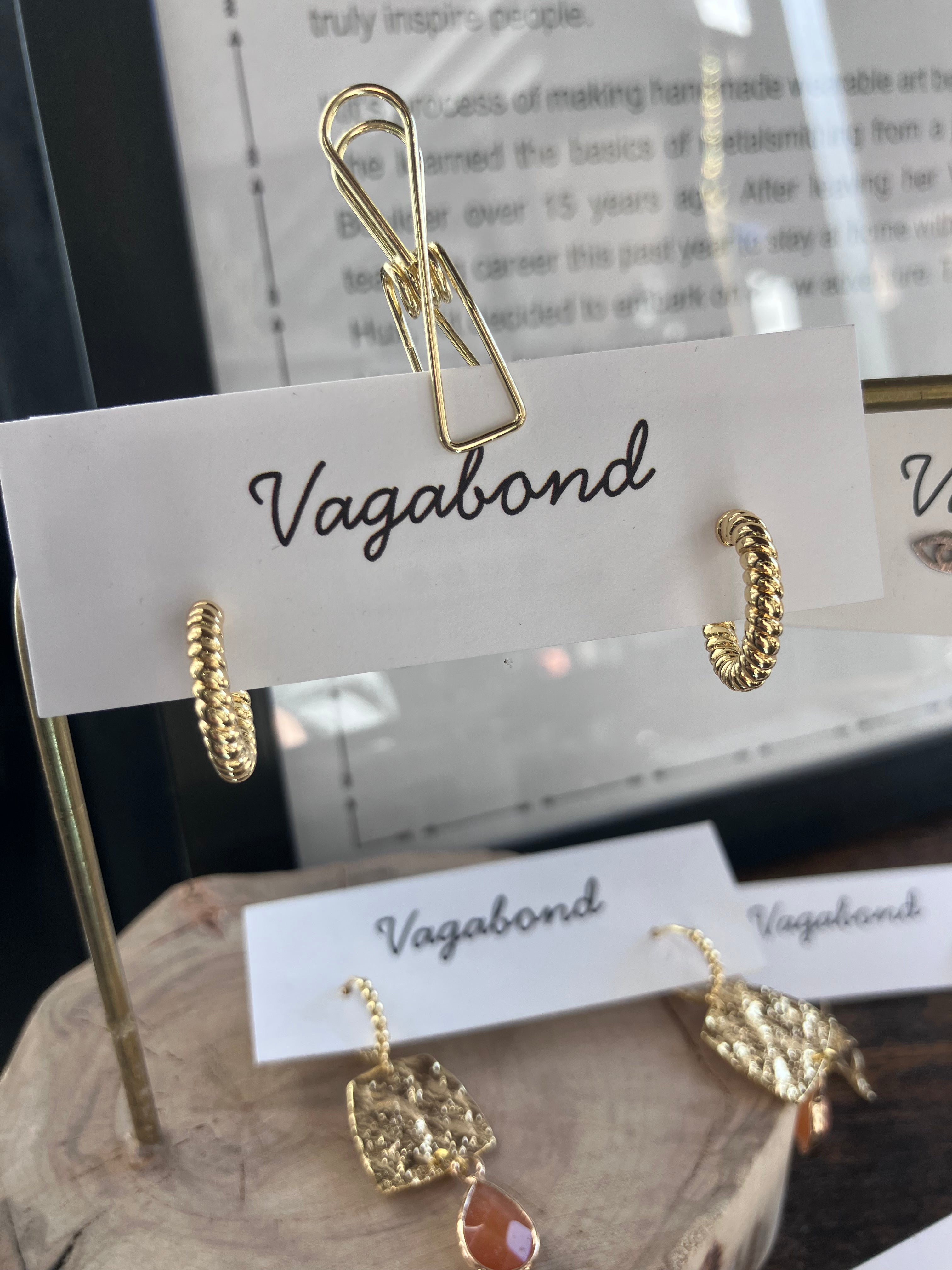 Gold-Plated Midi Hoops