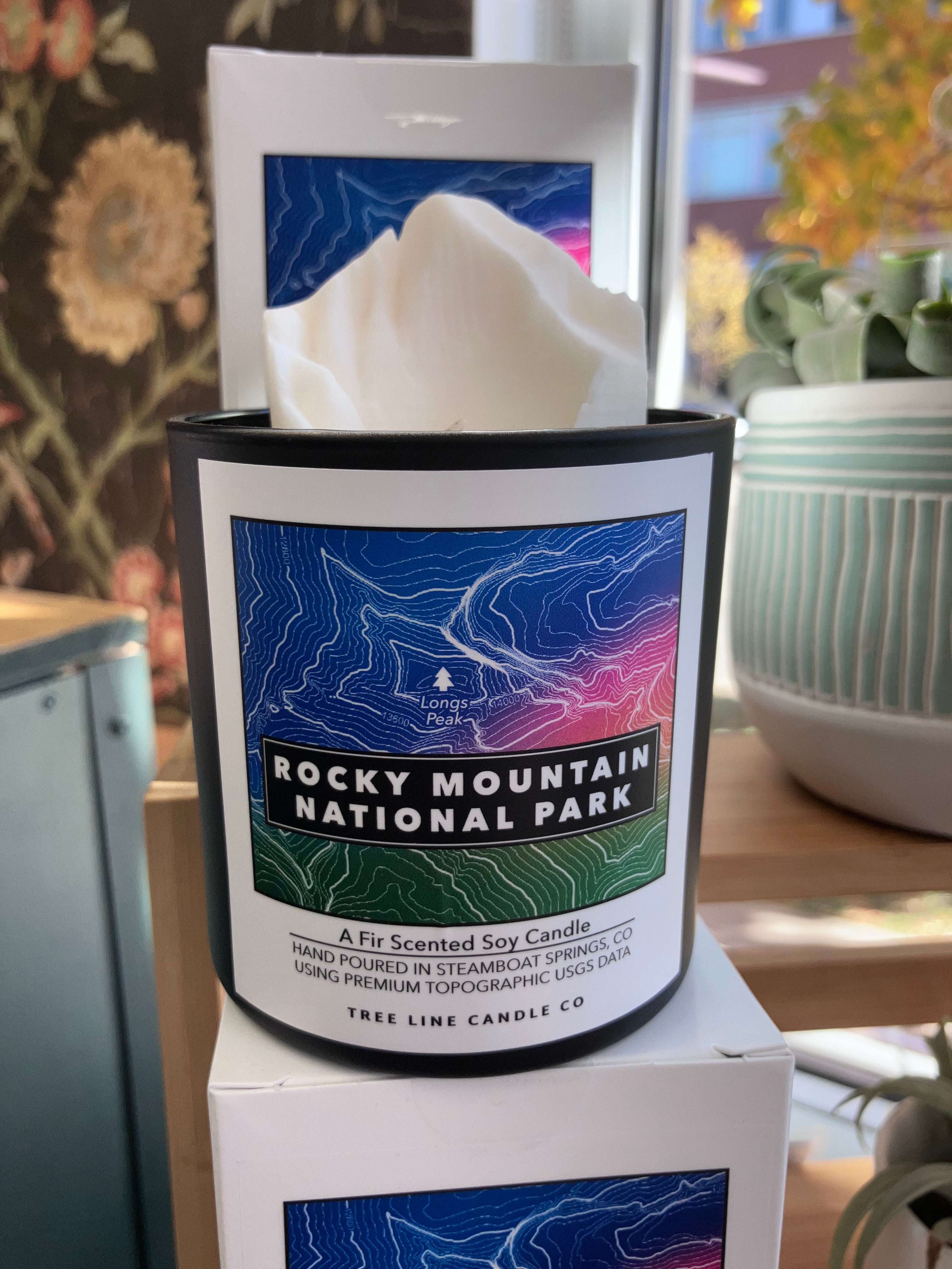 Rocky Mountain National Park Candle