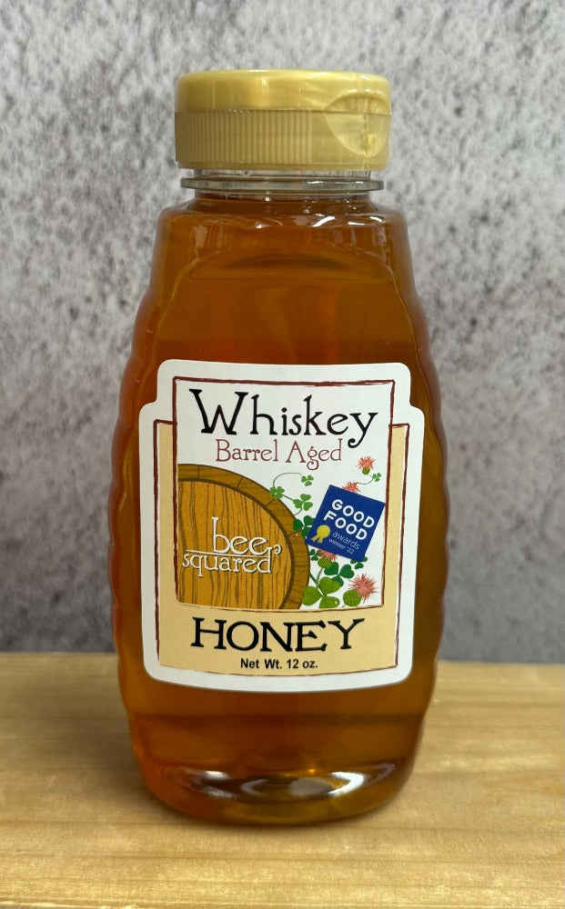 Bee Squared Apiaries Honey - Whiskey Barrel Aged