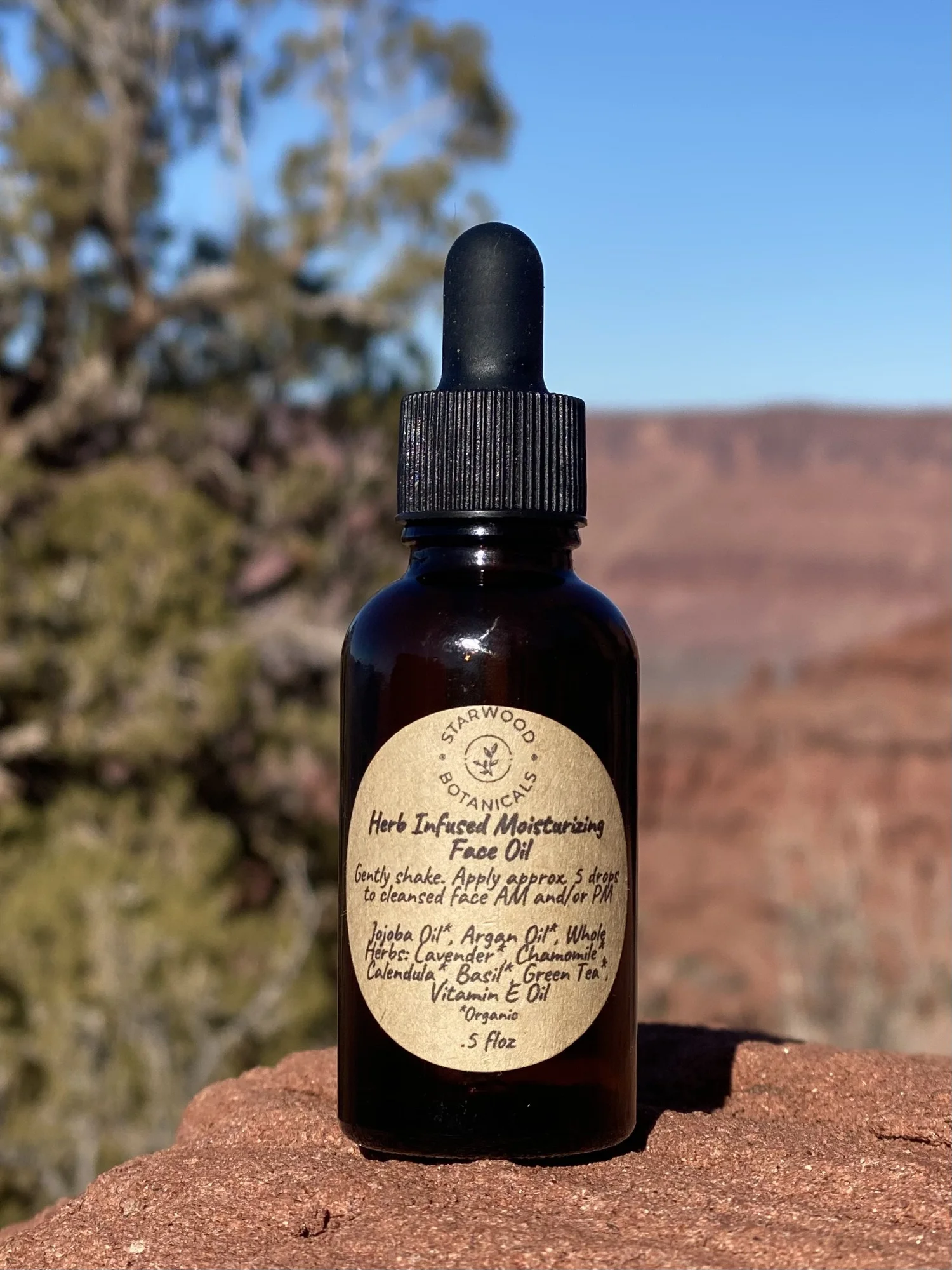 Herb-Infused Moisturizing Face Oil