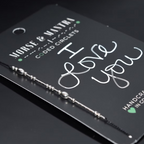 I Love You Morse Code Bracelet