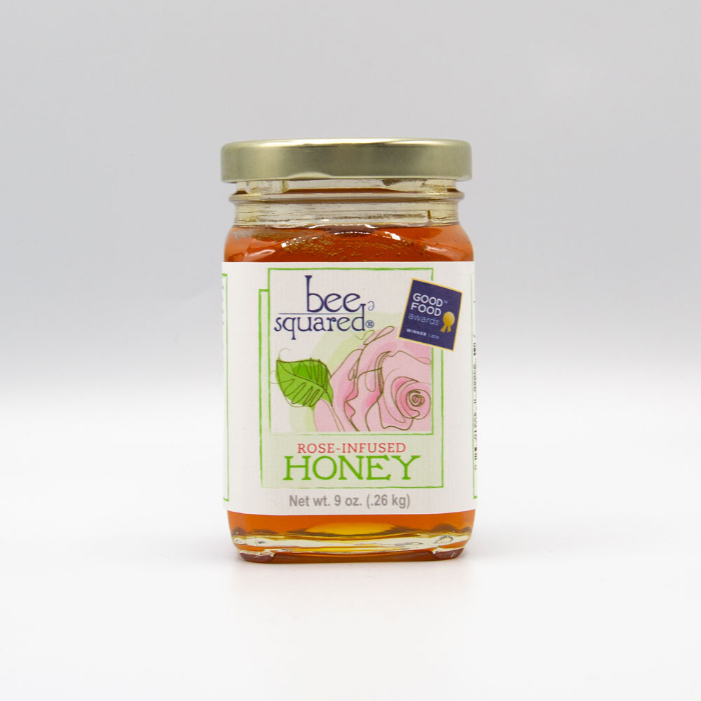 Rose-Infused Honey - 9oz Jar